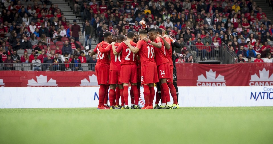 Canada Soccer 2022 FIFA Qatar World Cup - Red Soccer Ball