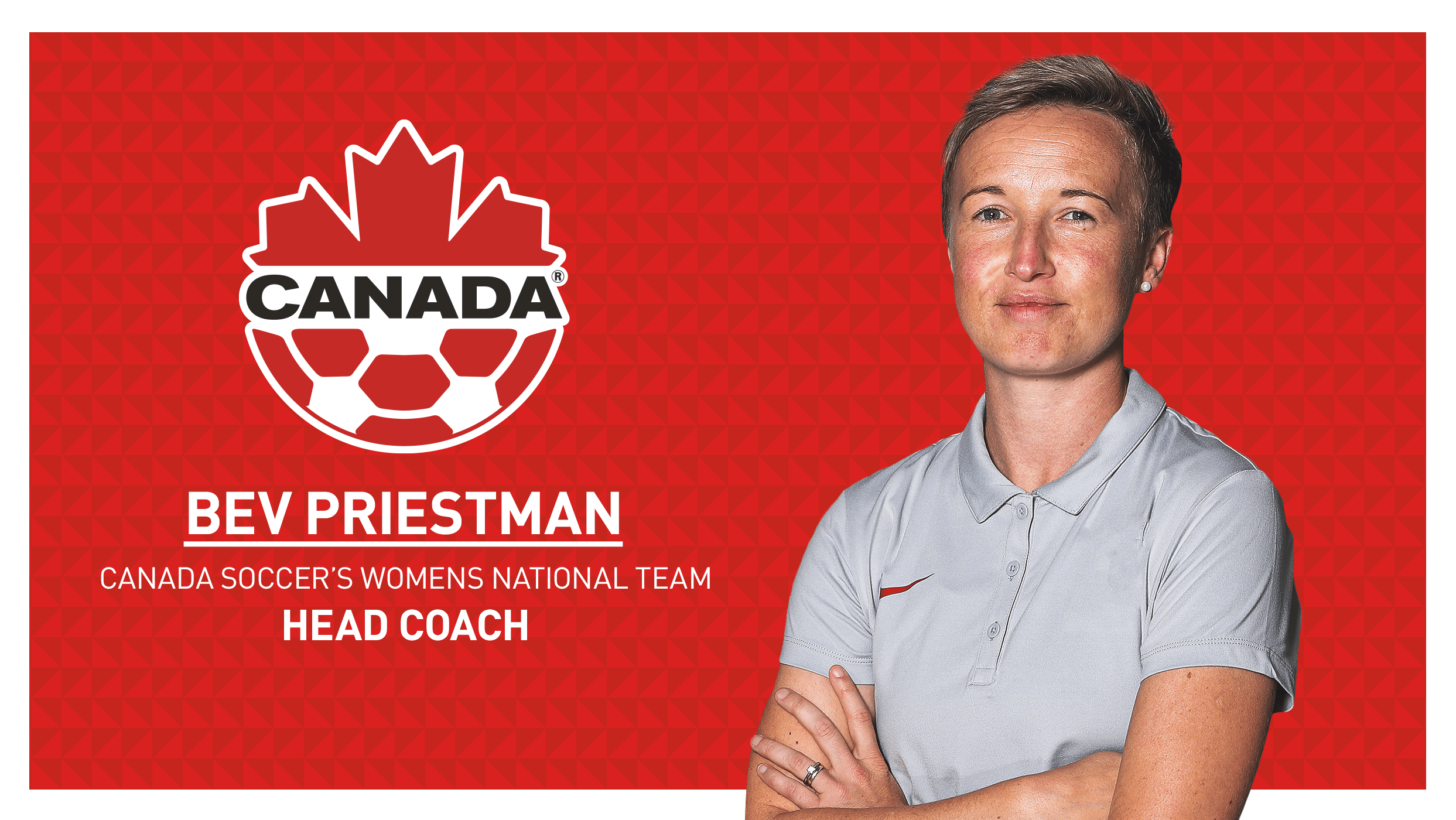 Canada Soccer Women's National Team Head Coach Bev Priestman