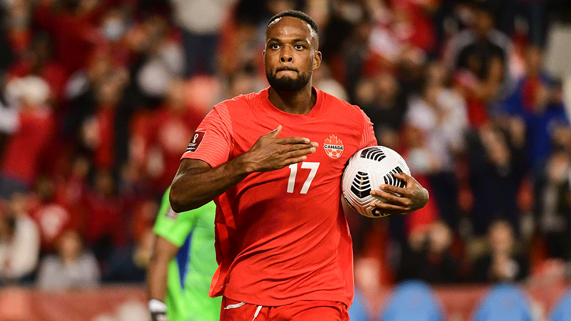 Canada Soccer 2022 FIFA Qatar World Cup - Red Soccer Ball