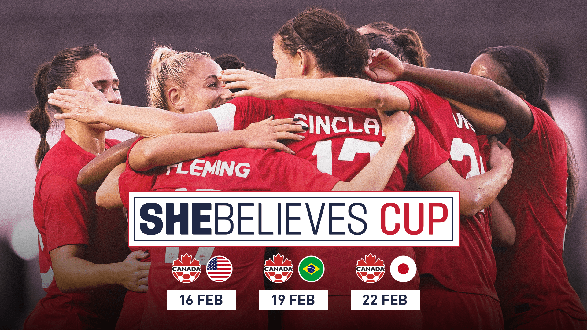 Canada Soccer’s Women’s National Team to feature in SheBelieves Cup in