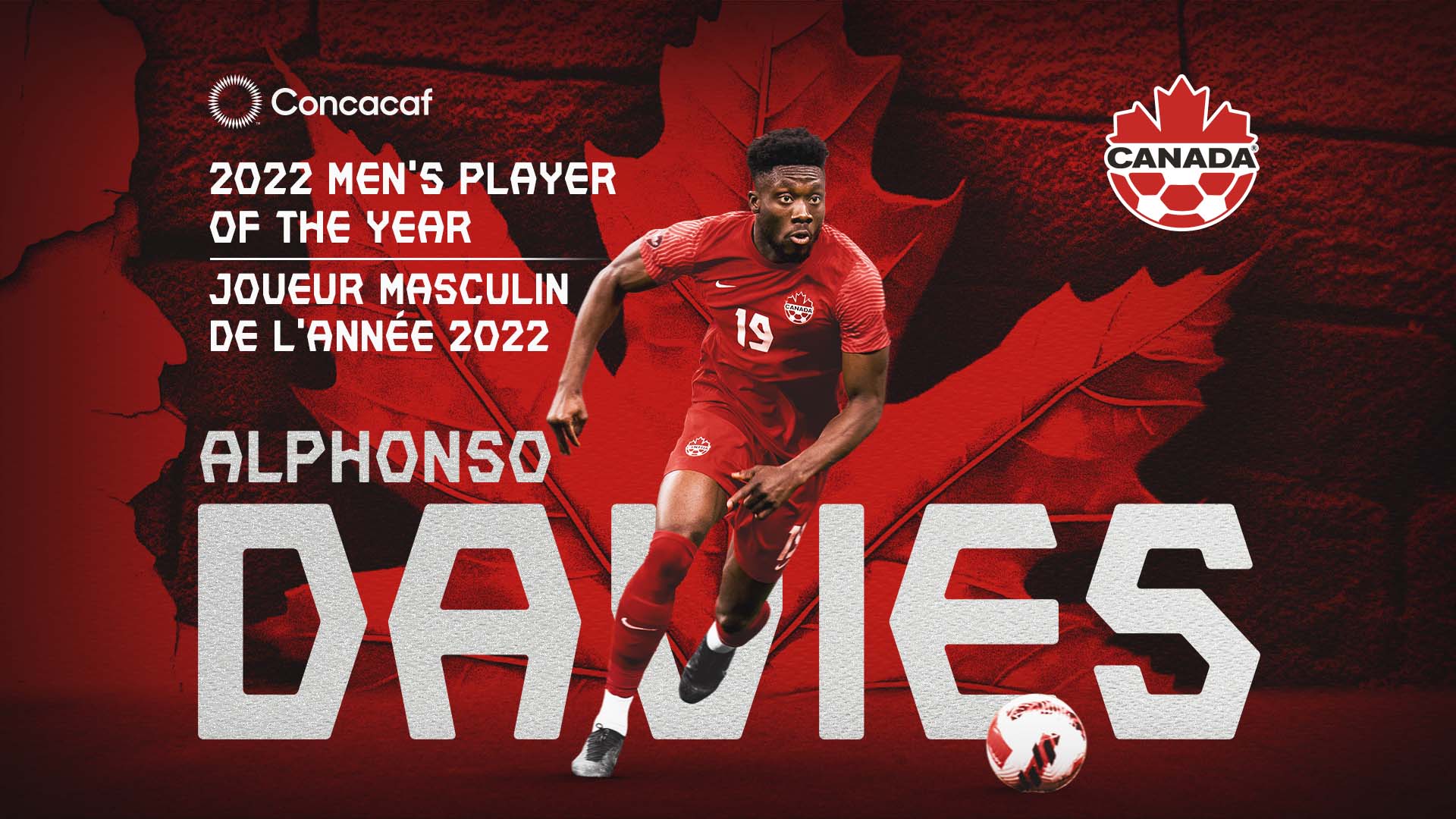 Alphonso Davies on the road to recovery