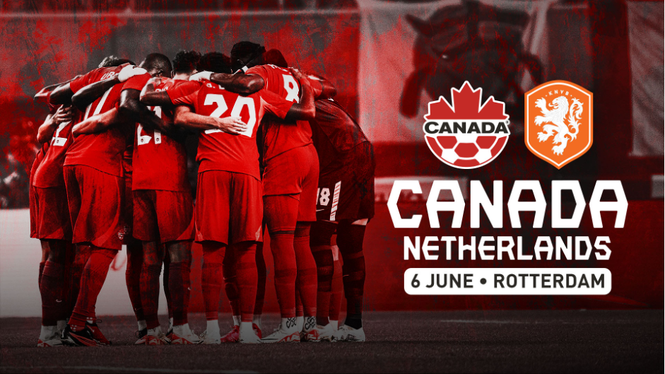 Het Canada Soccer Men's National Team speelt in juni tegen Nederland