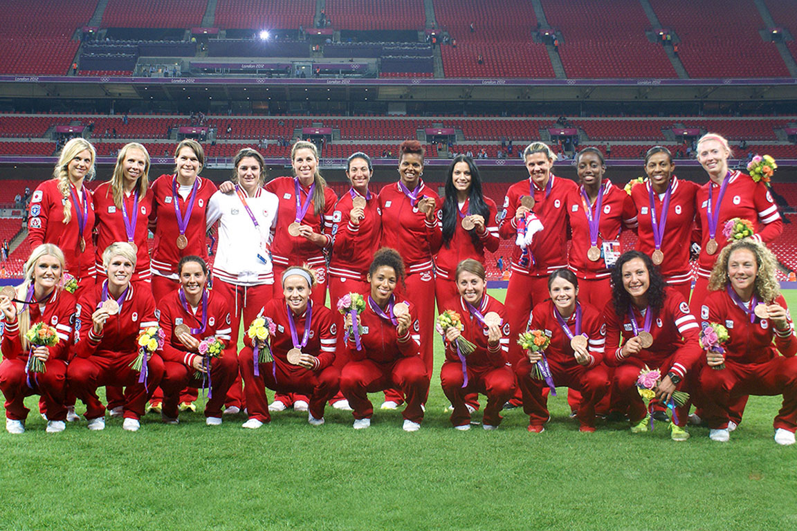 CANWNT - Jeux olympiques de Londres 2012