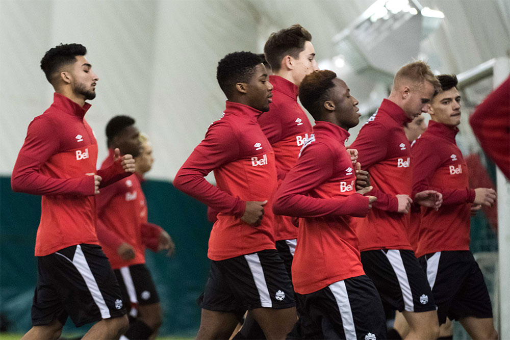 Men's U-20 camp in Toronto