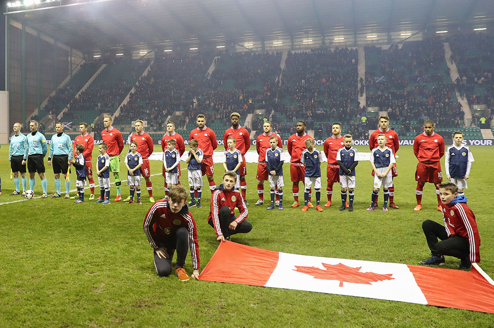 Men’s international match in Scotland