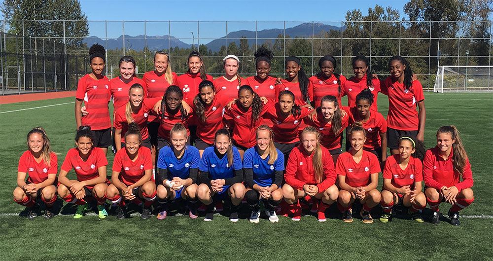 Women’s EXCEL U-17 camp in Burnaby
