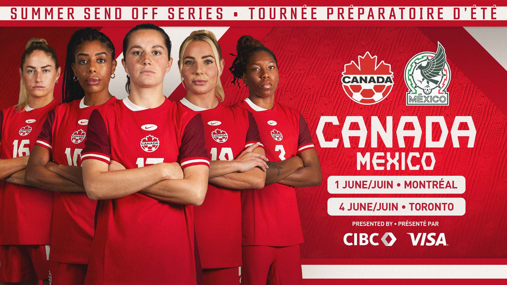 Tournée préparatoire d’été du CANWNT